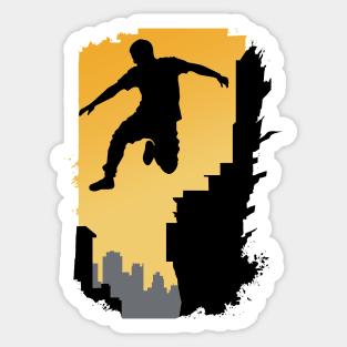 Parkour and Freerunning Sticker